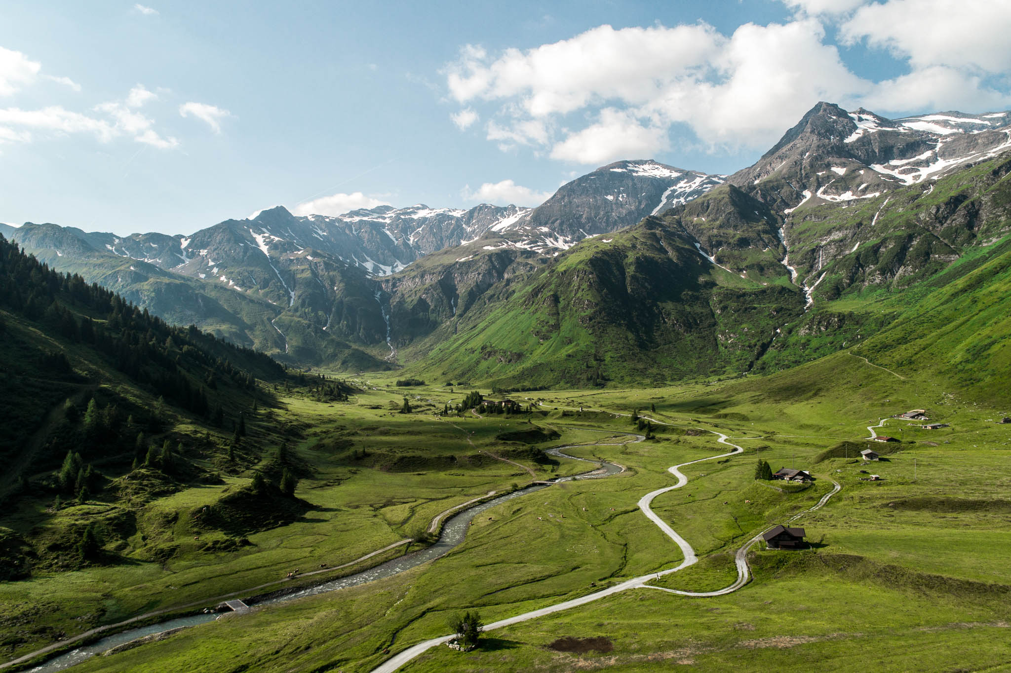 Sporgastein im Sommer