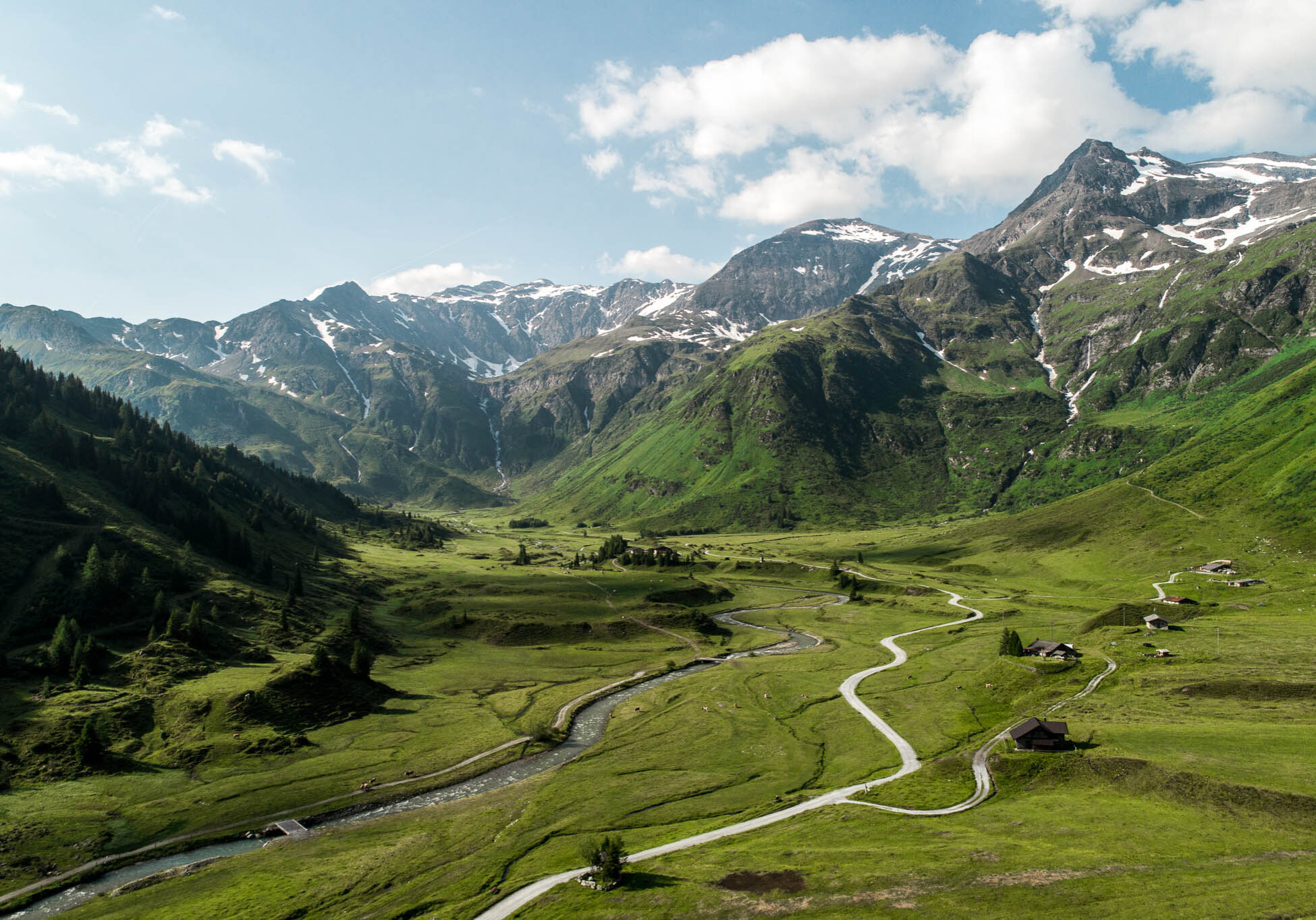 Sporgastein im Sommer